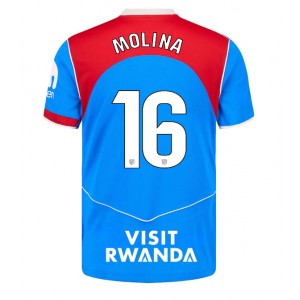 Fotbalové Dres Atletico Madrid Nahuel Molina #16 Třetí Oblečení 2025-26 Krátký Rukáv